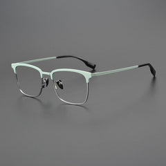 Zayne Vintage Titanium Glasses Frame