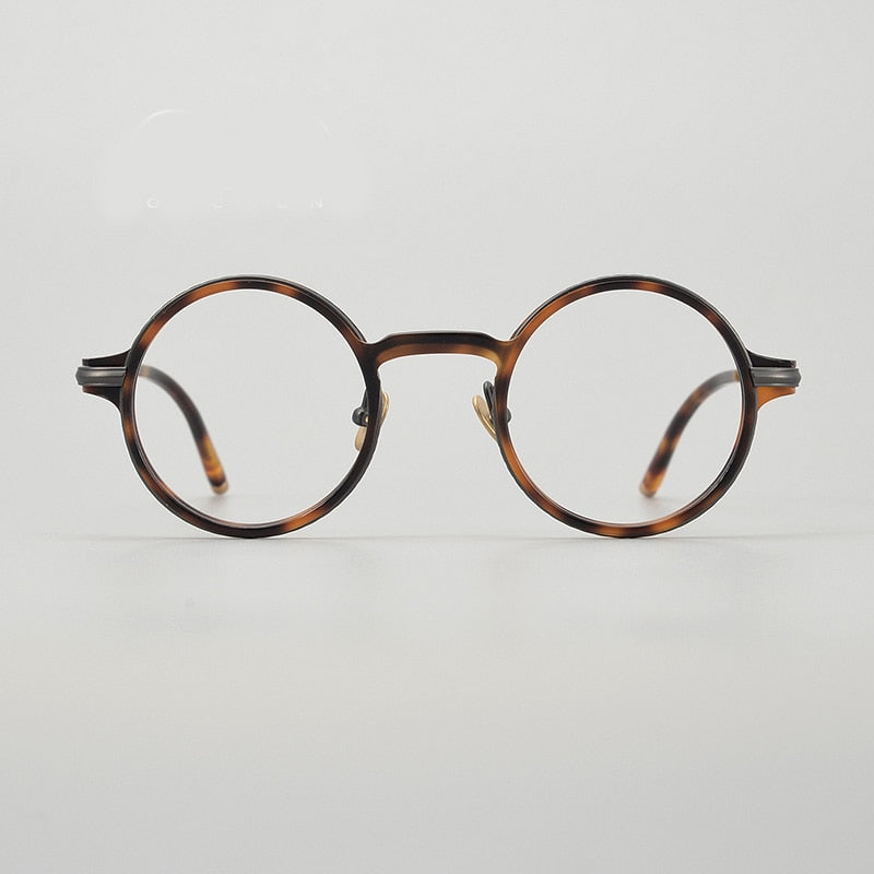 Garcia  Retro Classic Round Glasses Frame