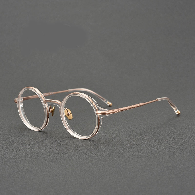 Garcia  Retro Classic Round Glasses Frame