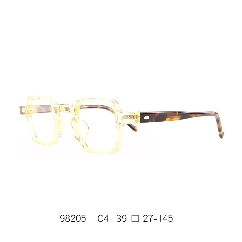 Dene Retro Acetate Small Rectangle Frames