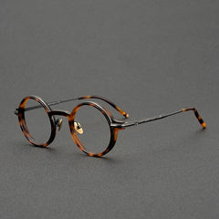 Garcia  Retro Classic Round Glasses Frame