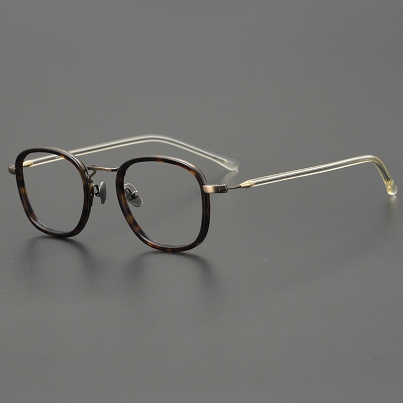 Faaiz Vintage Acetat Brillengestell 