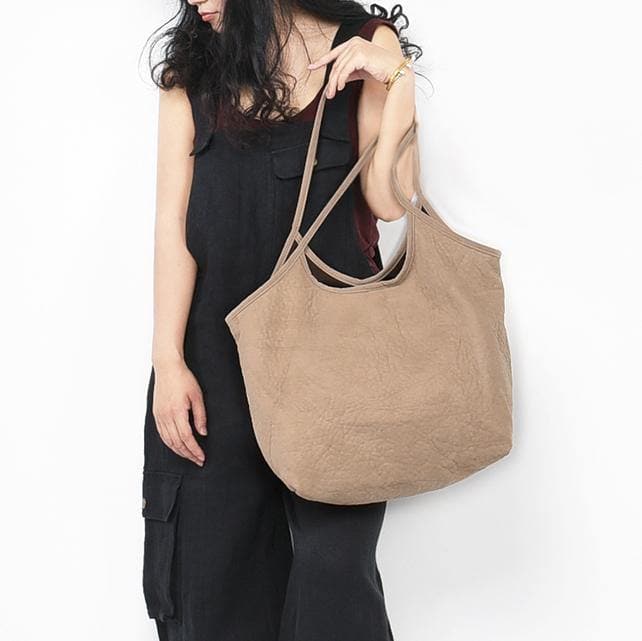 Simple cloth bag handbag retro all-match shoulder bag