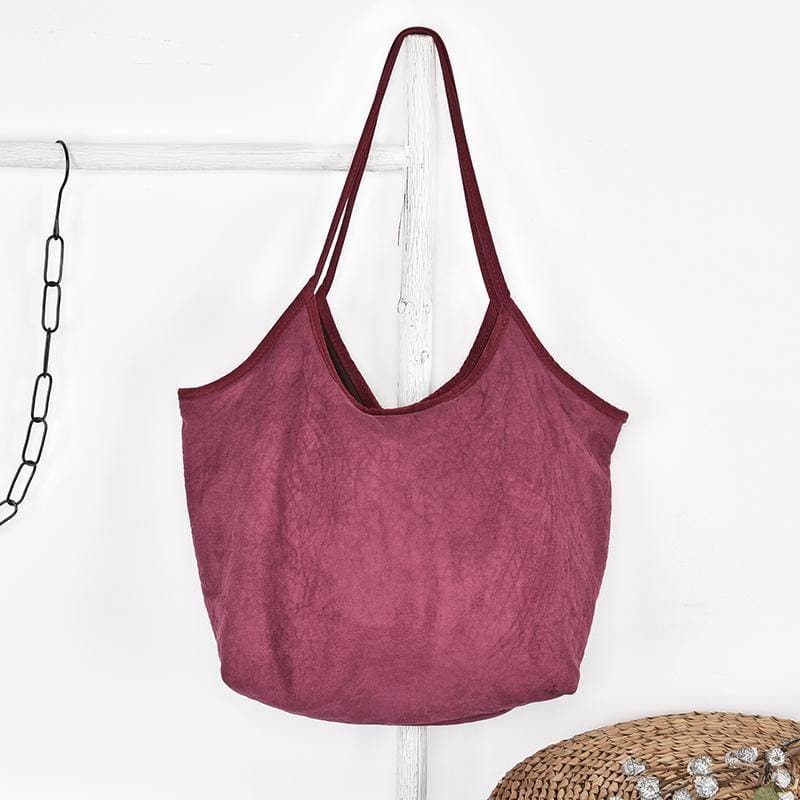 Simple cloth bag handbag retro all-match shoulder bag