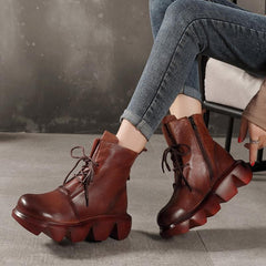 2021 Leather Ankle Boots In Brown