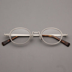 Alden Retro Alloy Glasses Frame