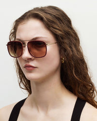 Sonnenbrille „Amelia“ in Schwarz