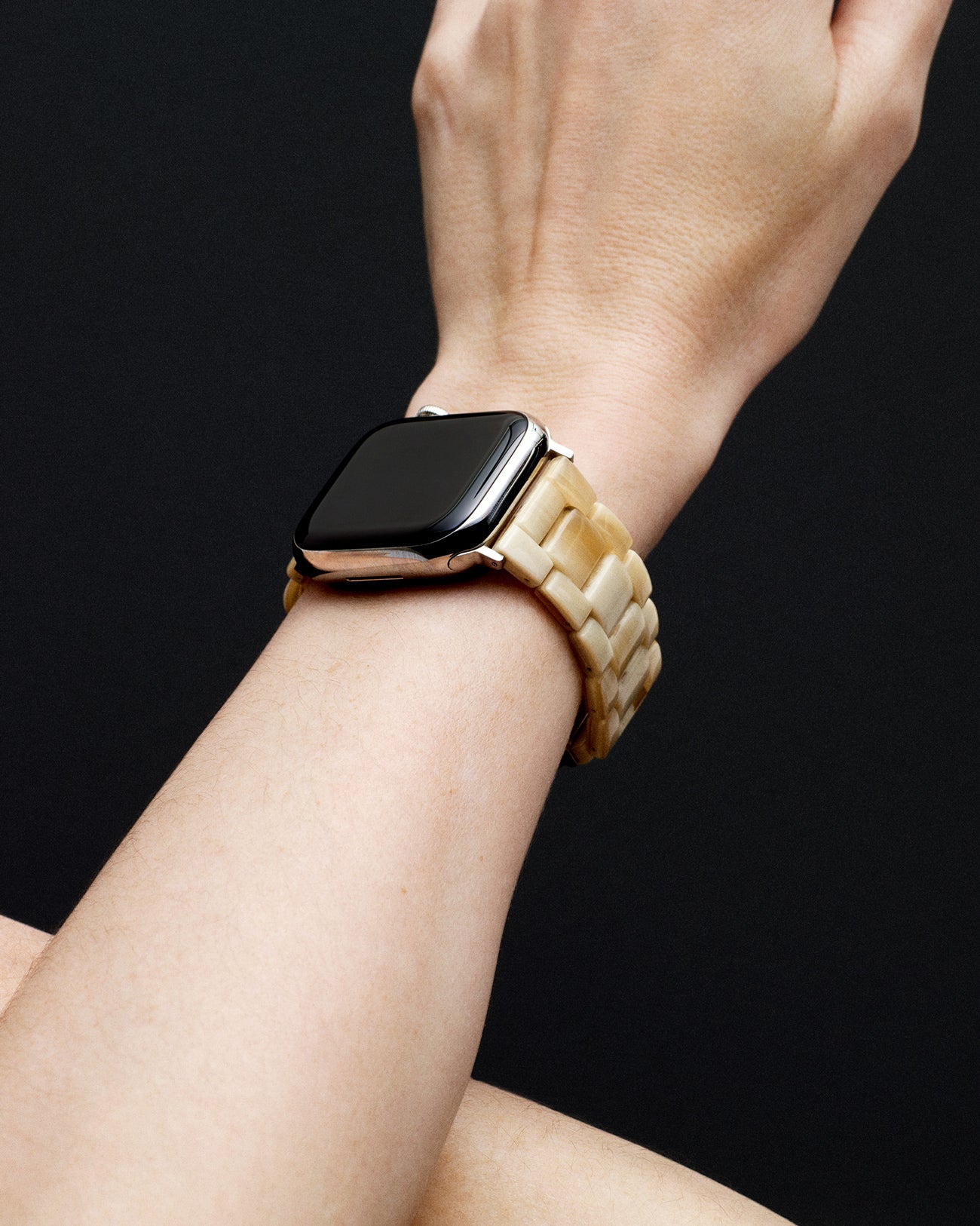 Bracelet Apple Watch en orchidée