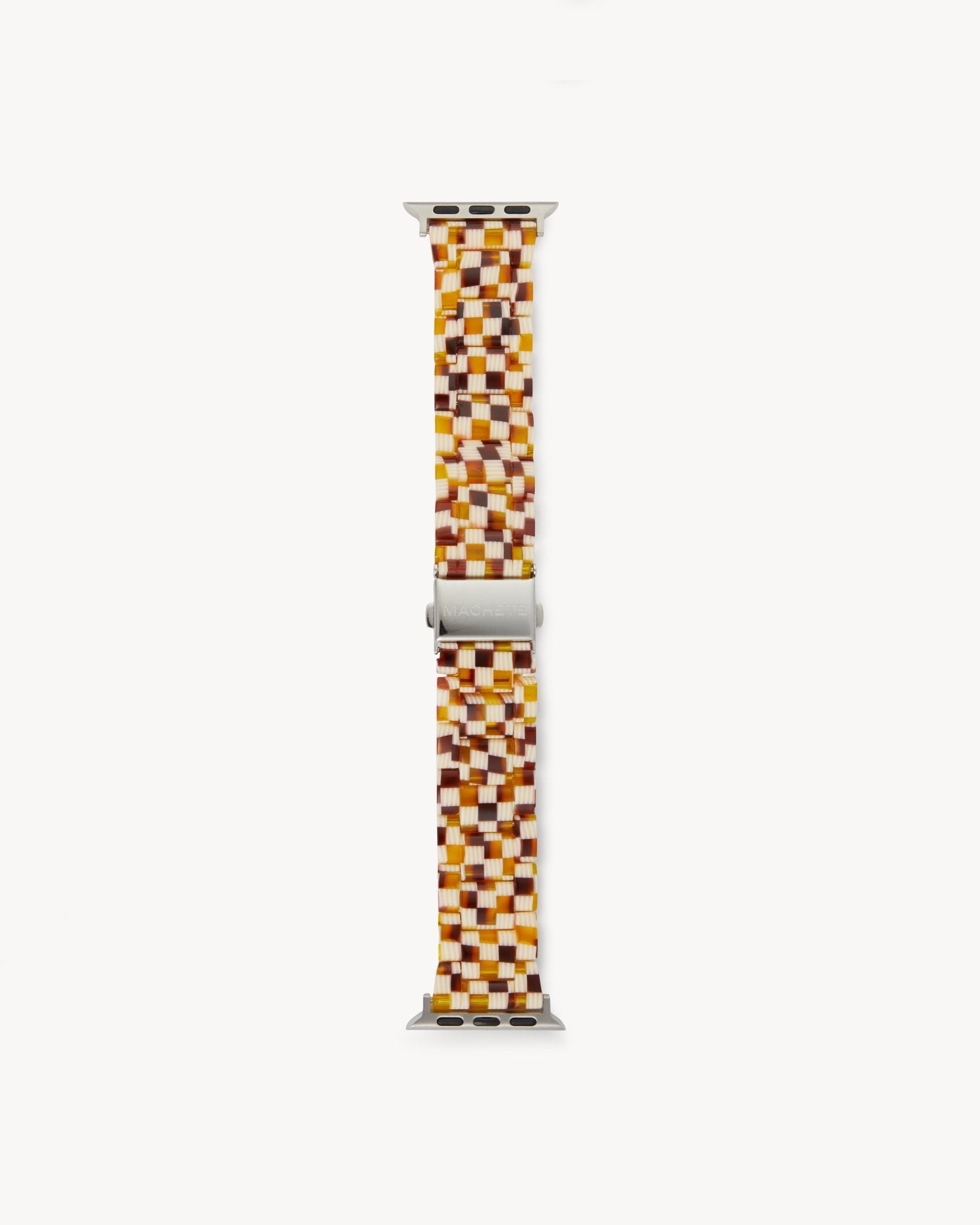 Apple Watch Band in Tortoise Checker