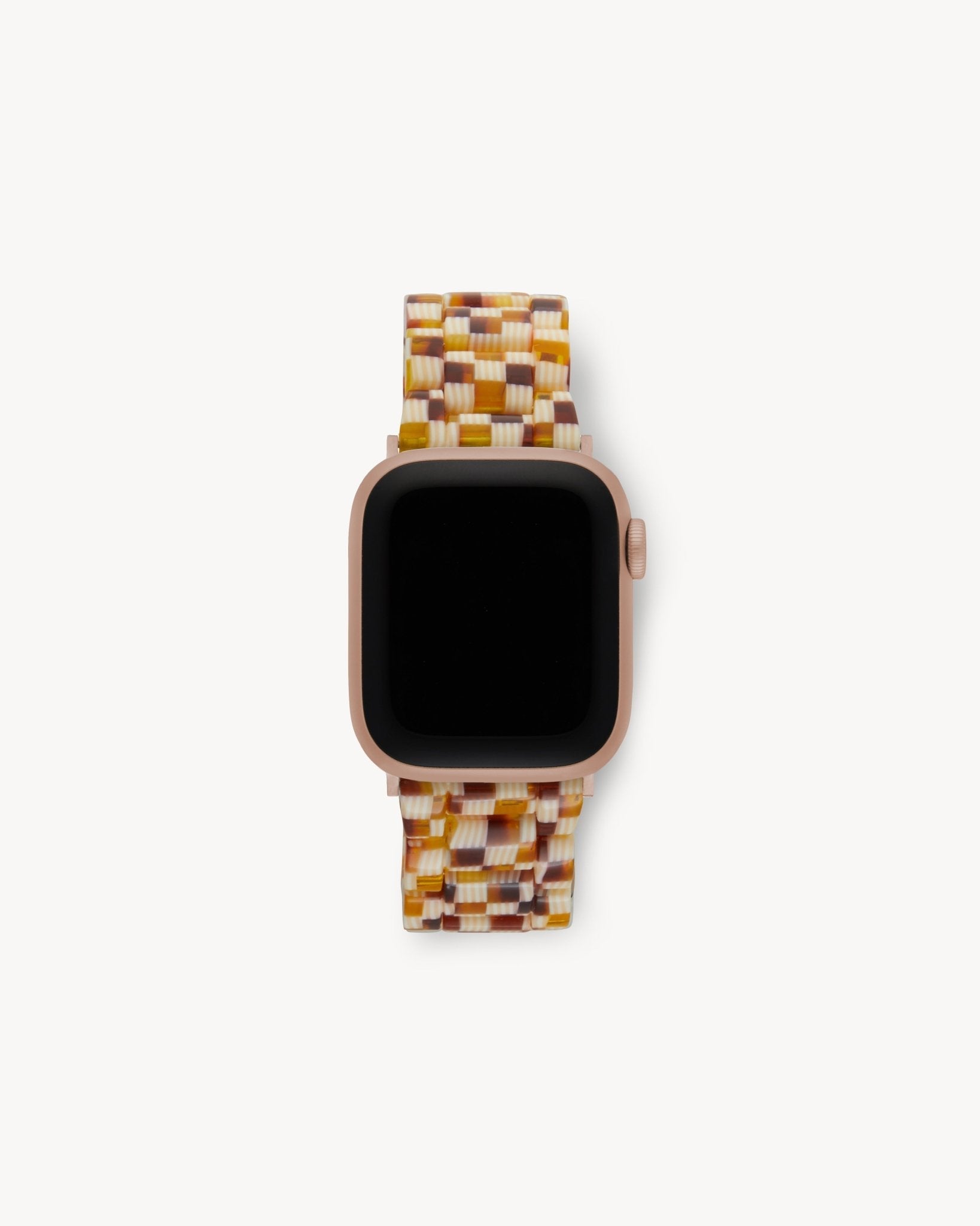 Apple Watch Band in Tortoise Checker