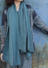 blue warm sold color women casual scarves