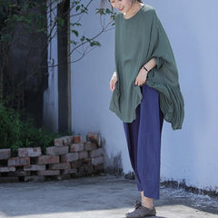 Batwing Sleeves Oversized Top | Lotus