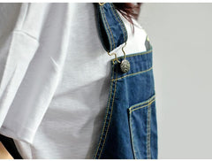 Casual Loose Denim Overalls