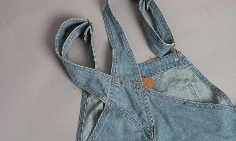 Casual Loose Denim Overalls