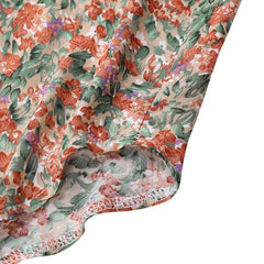 Robe d'été grande taille à imprimé floral bohème