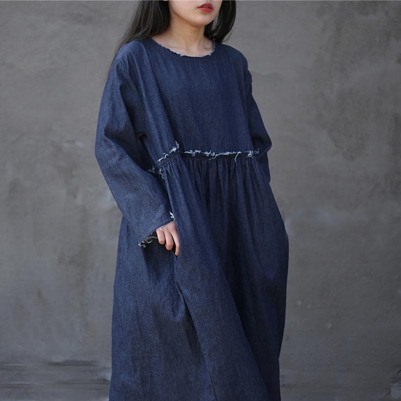 Robe en jean ample et décontractée | Zen