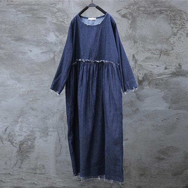 Robe en jean ample et décontractée | Zen