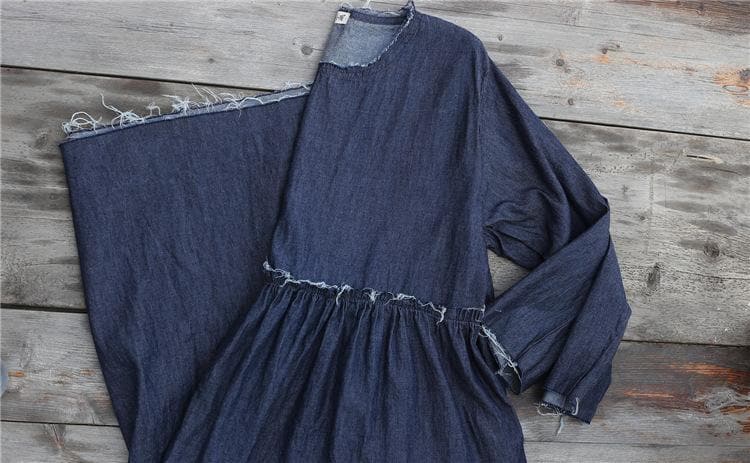 Robe en jean ample et décontractée | Zen