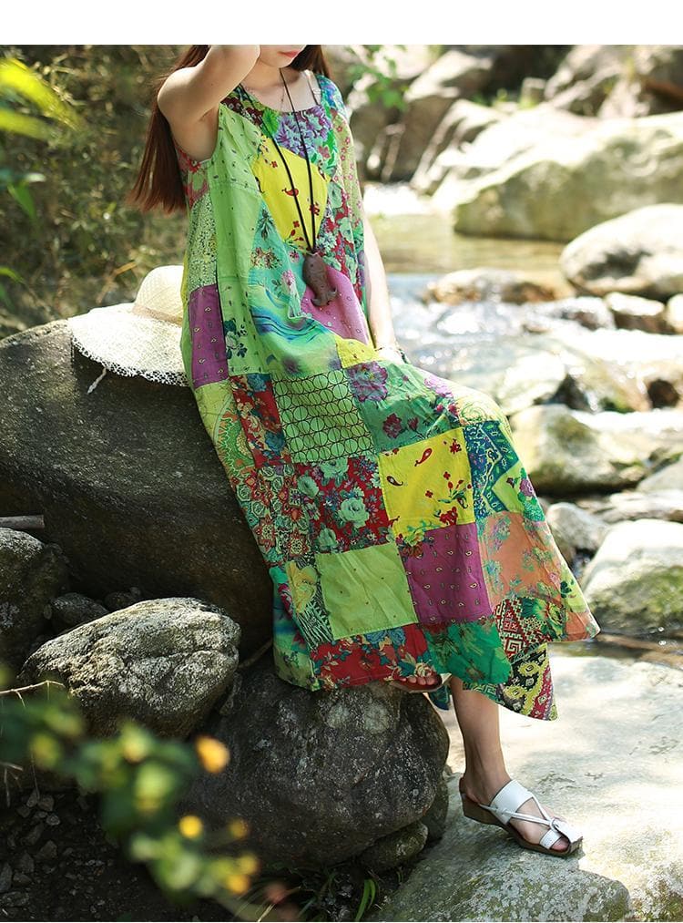 Robe hippie patchwork Sweet Dreams