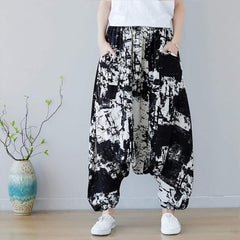 Pantalon Harem inspiré de l'art abstrait