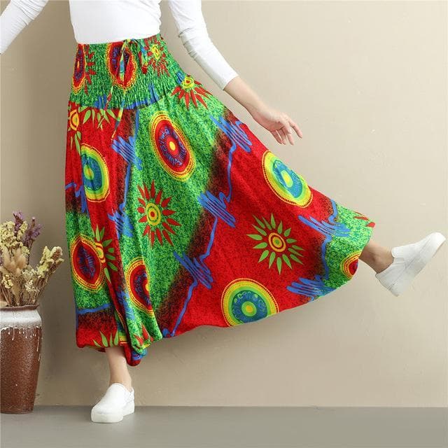 Tempting Peace Loose Harem Pants