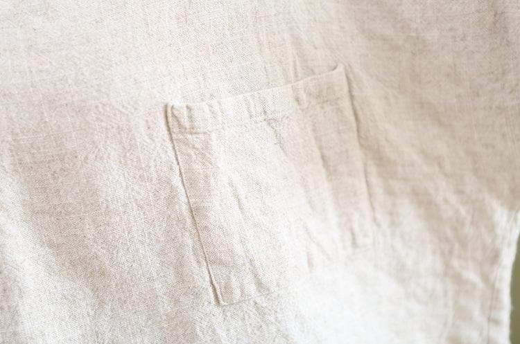 Chemise ample en coton et lin | Zen