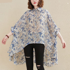 Abstract High Low Shirt