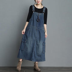 Robe salopette en jean On Time