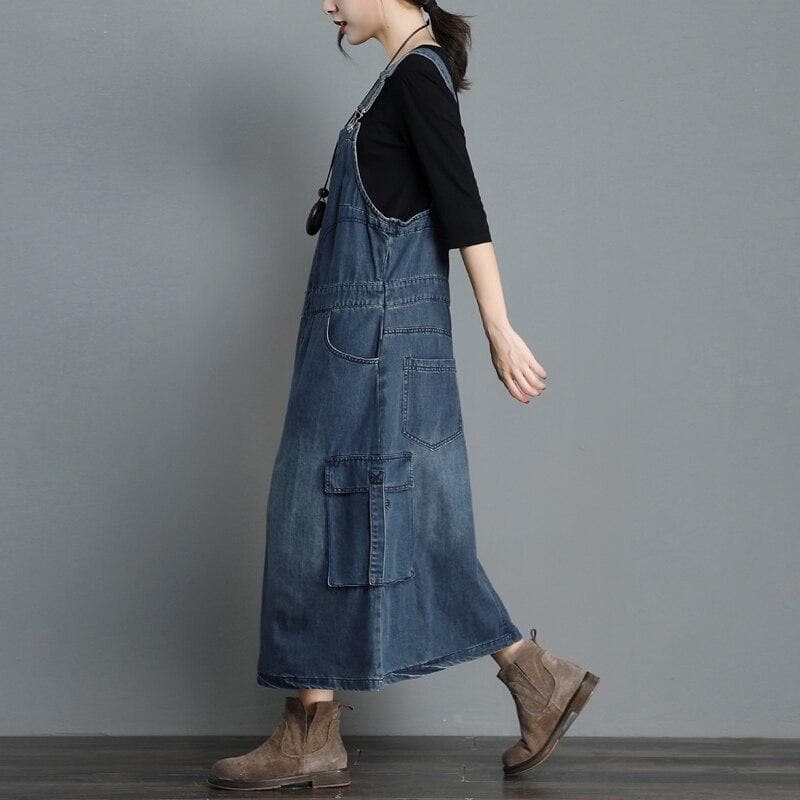 Robe salopette en jean On Time