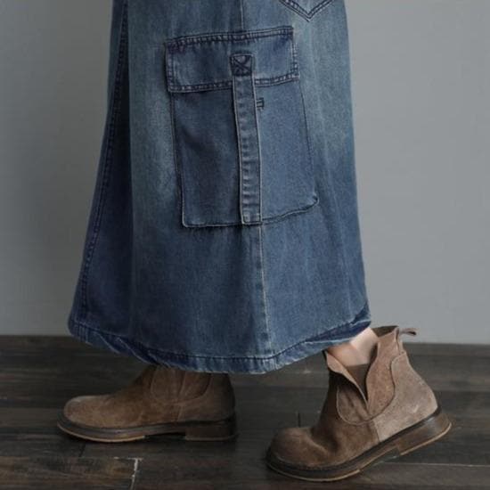 Robe salopette en jean On Time