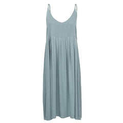 Robe salopette mi-longue en coton « Soak Up The Sun »