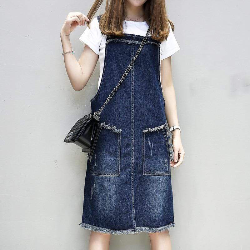 Robe salopette en denim Story Time