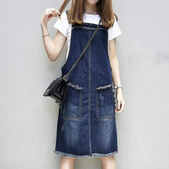 Robe salopette en denim Story Time