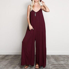 Bohemian Wide Leg Overall