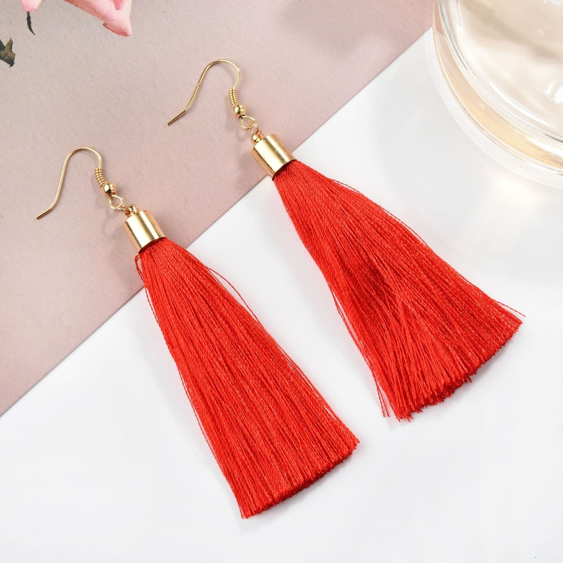 Bohemia Long Pendant Tassel Earrings