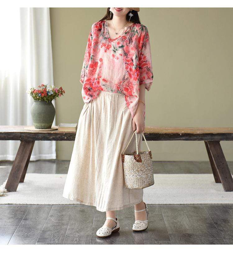 Bailey 3/4 Sleeve Floral Blouse