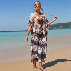 Robe Tie Dye Safran