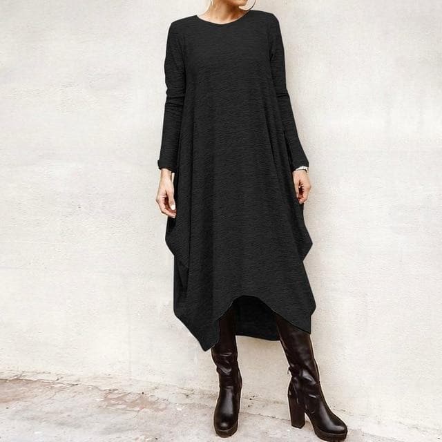 Robe asymétrique grande taille Luna