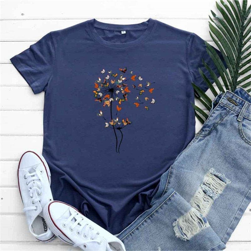 Blooming Dandelion Graphic Tee