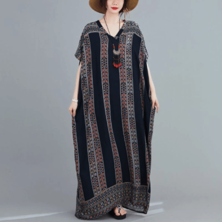 Kaftan-Kleid „Floral Tribe“