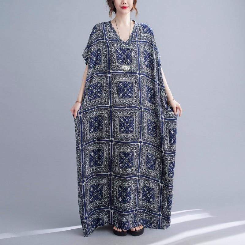 Aryanna Tribal Kaftan-Kleid