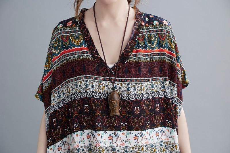 Travelling Gypsy Tribal Kaftan Kleid