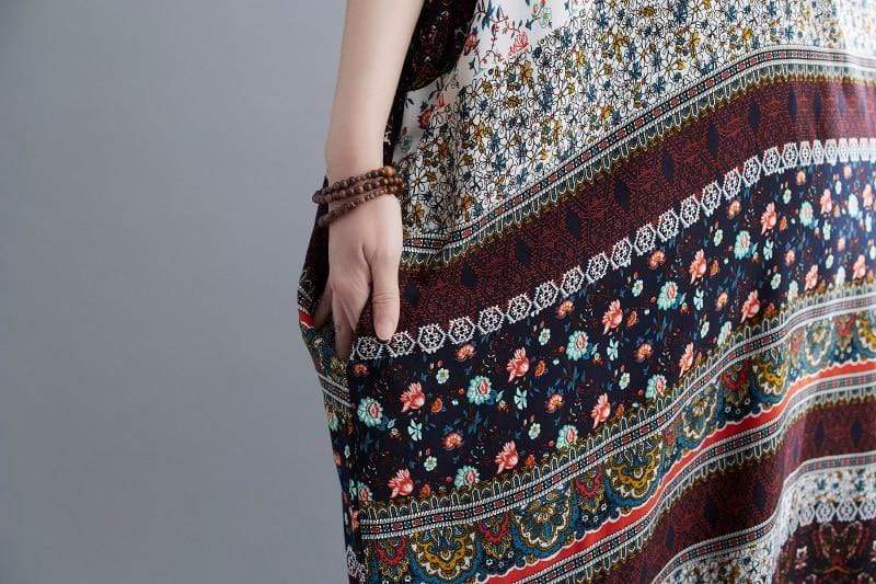 Travelling Gypsy Tribal Kaftan Kleid