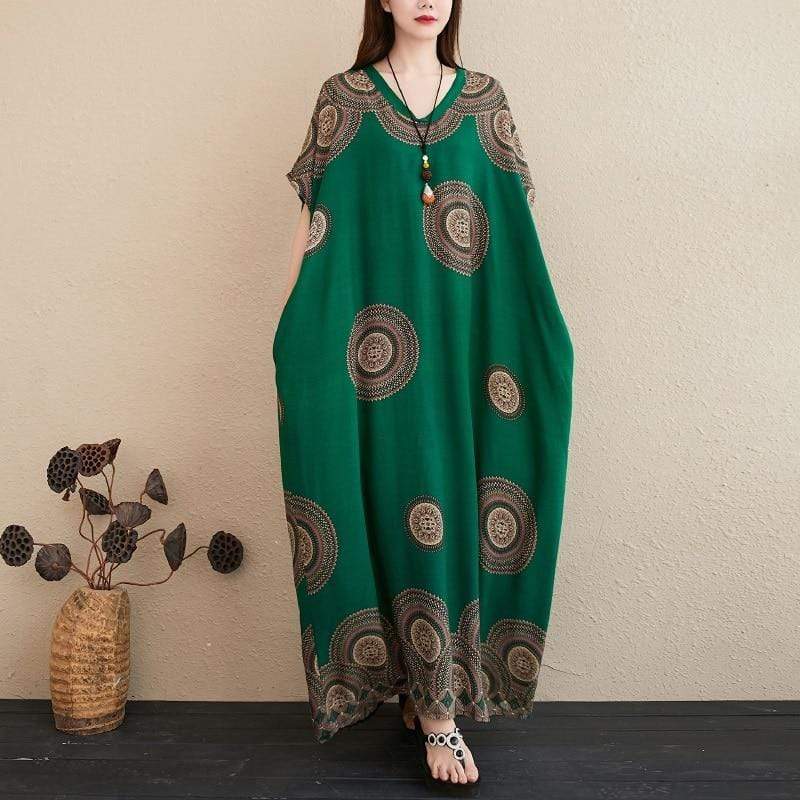 Mandala Kaftan Dress