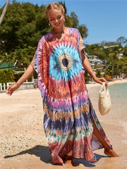 Robe tie-dye Ajna Chakra Eye