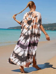 Robe Tie Dye Safran