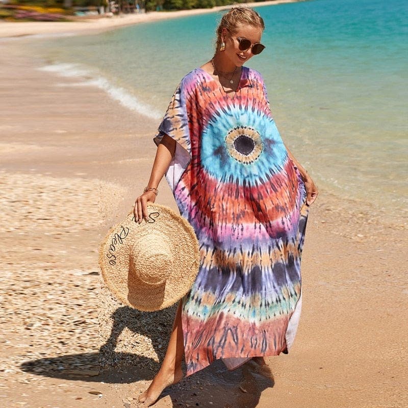 Robe tie-dye Ajna Chakra Eye