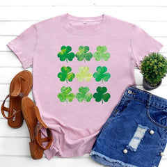 3 Leaves Clover O-Neck T-Shirt