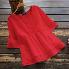 Gypsy Soul Loose Pleated T-Shirt