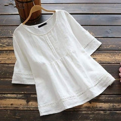 Gypsy Soul Loose Pleated T-Shirt